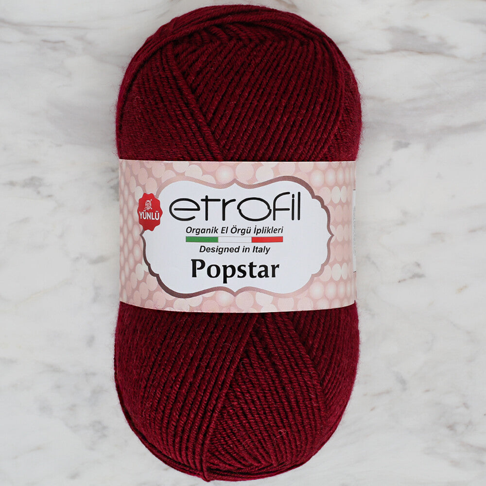 Etrofil Popstar Yarn, Claret - 73143