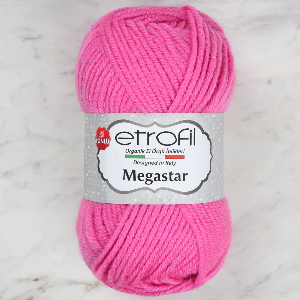 Etrofil Megastar Yarn,Pink - 73308