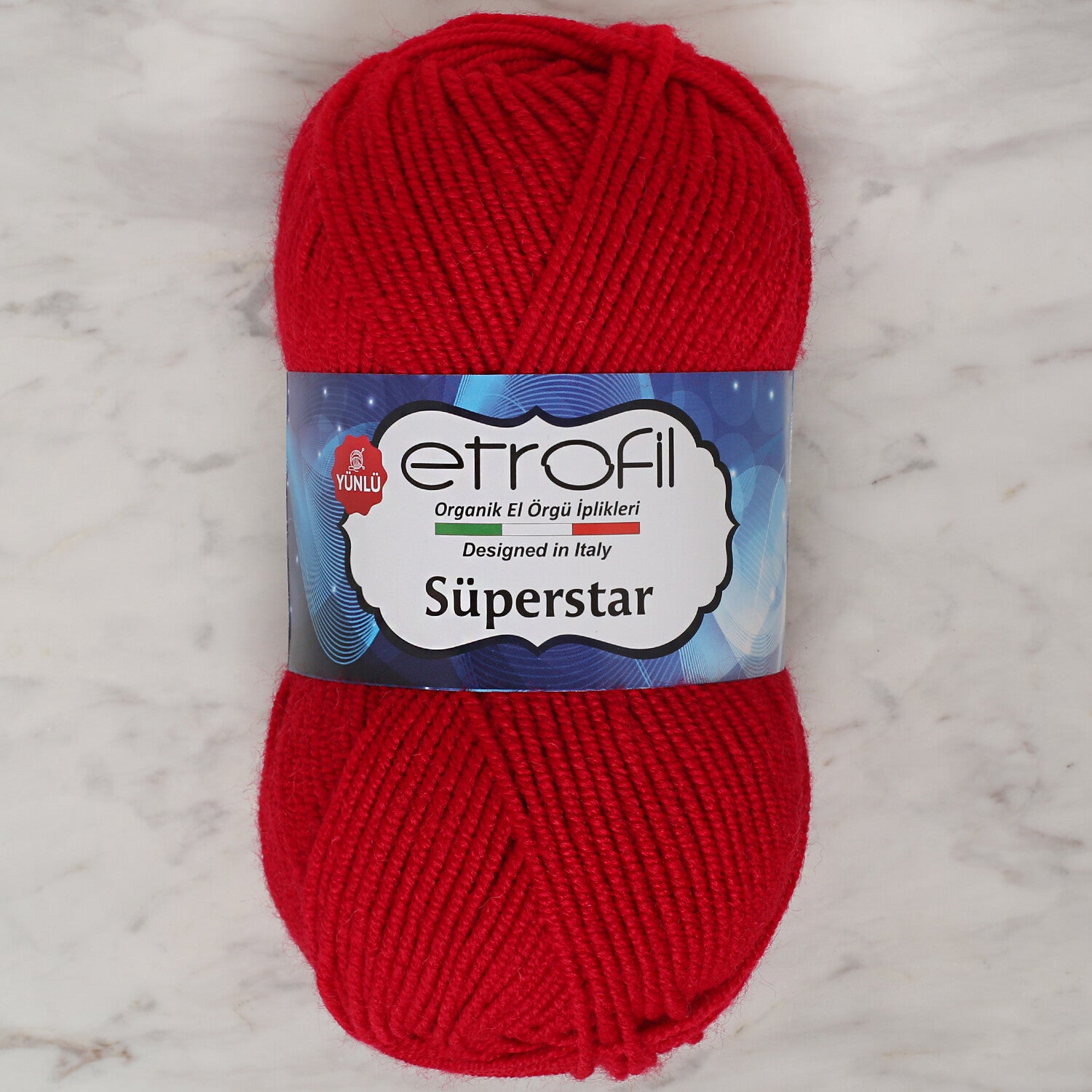 Etrofil Süperstar Yarn, Red - 73121