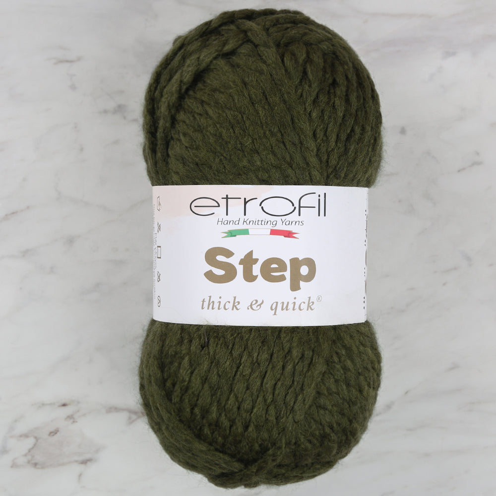 Etrofil Step Hand Knitting Yarn,Green - 74030