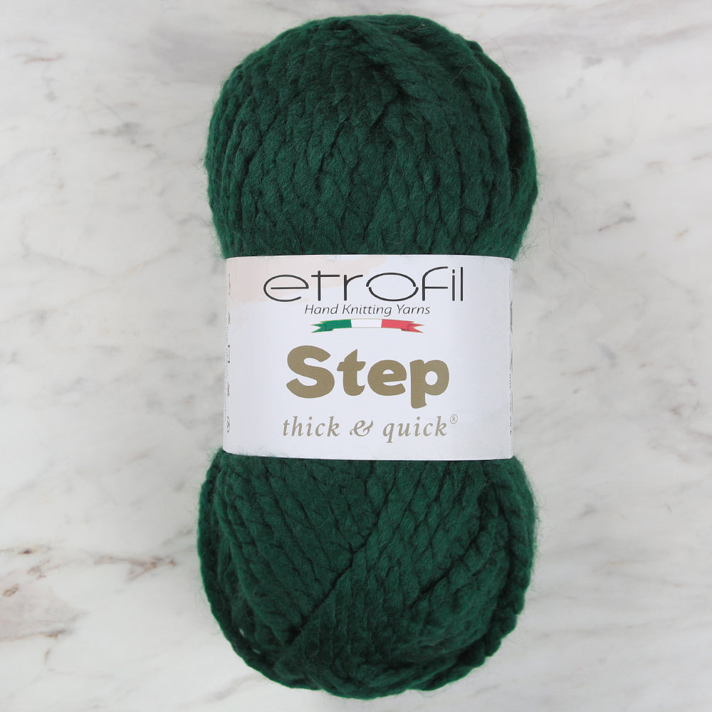 Etrofil Step Hand Knitting Yarn,Green - 74130