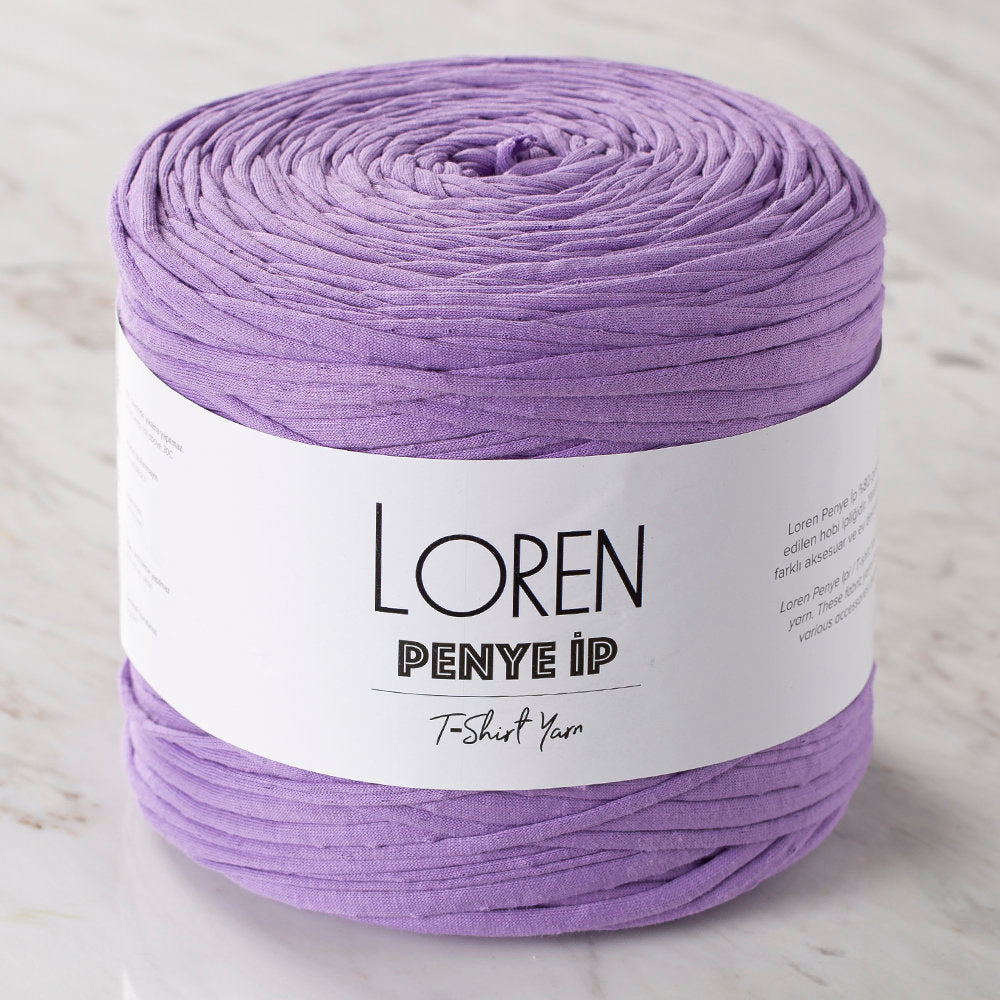 Loren T-shirt Yarn, Purple - 40