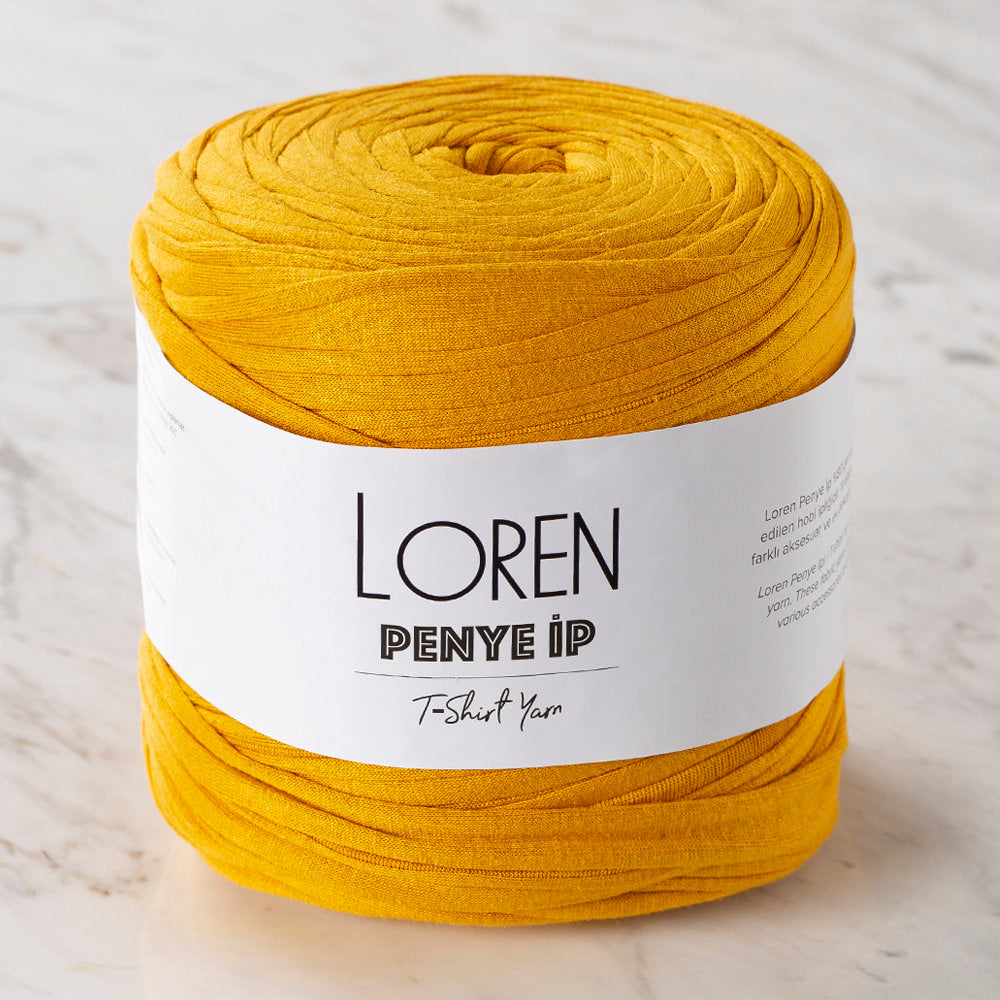 Loren T-shirt Yarn, Mustard - 41