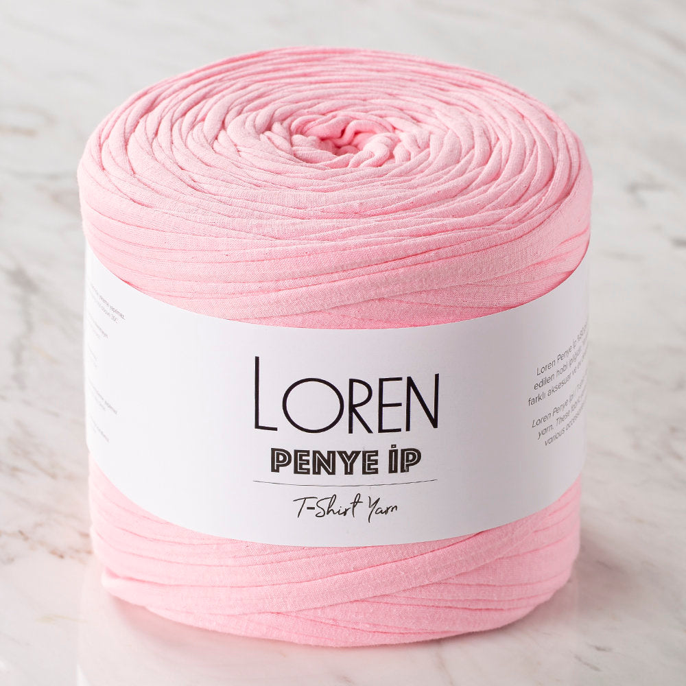 Loren T-shirt Yarn, Pink - 49