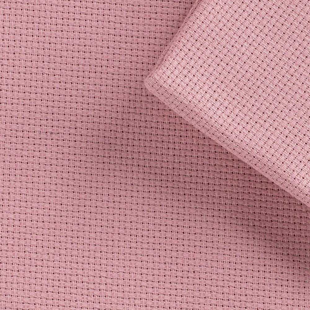 Domino Embroidery Fabric, Pink - DKAB000-0010