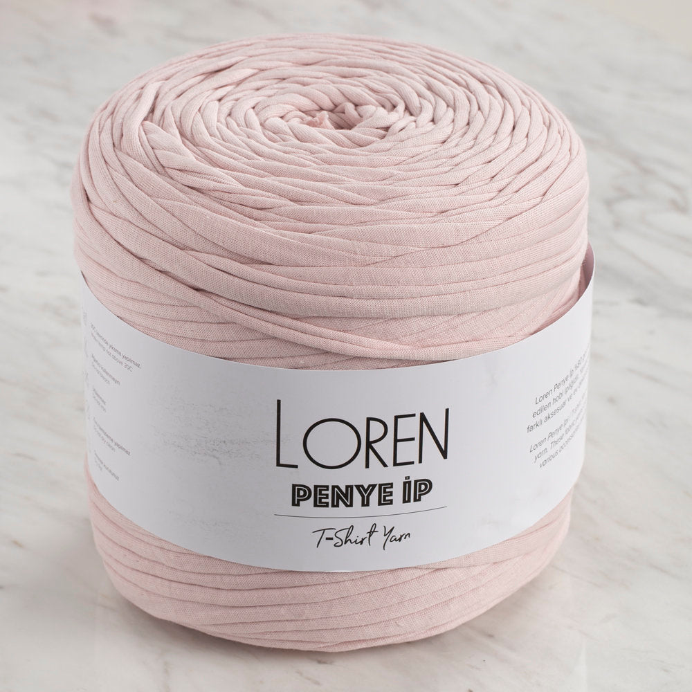 Loren T-Shirt Yarn, Pinkish Orange - 60