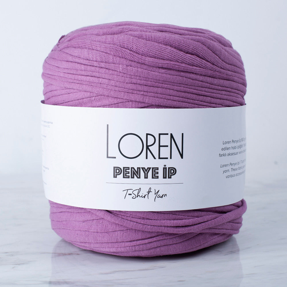Loren T-Shirt Yarn, Purple - 88