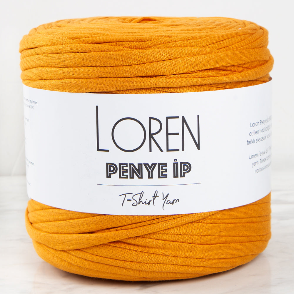 Loren T-Shirt Yarn, Mustard - 69