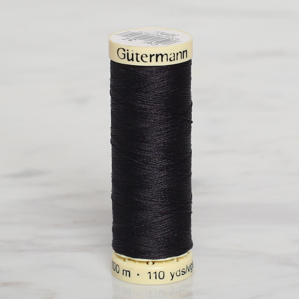 Gütermann Sewing Thread, 100m, Black  - 32