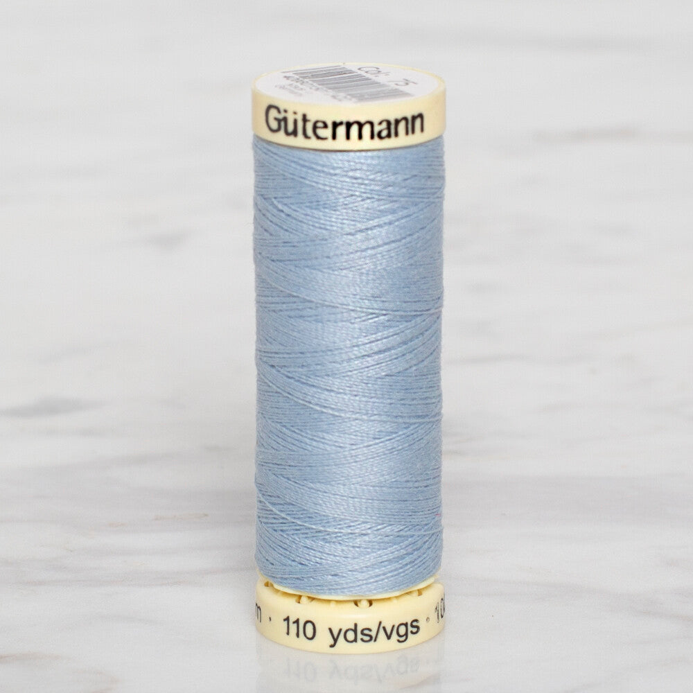 Gütermann Sewing Thread, 30m, Light Blue - 75
