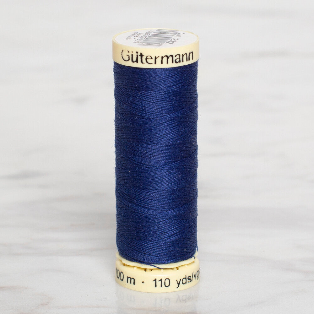 Gütermann Sewing Thread, 100m, Light Navy Blue - 232