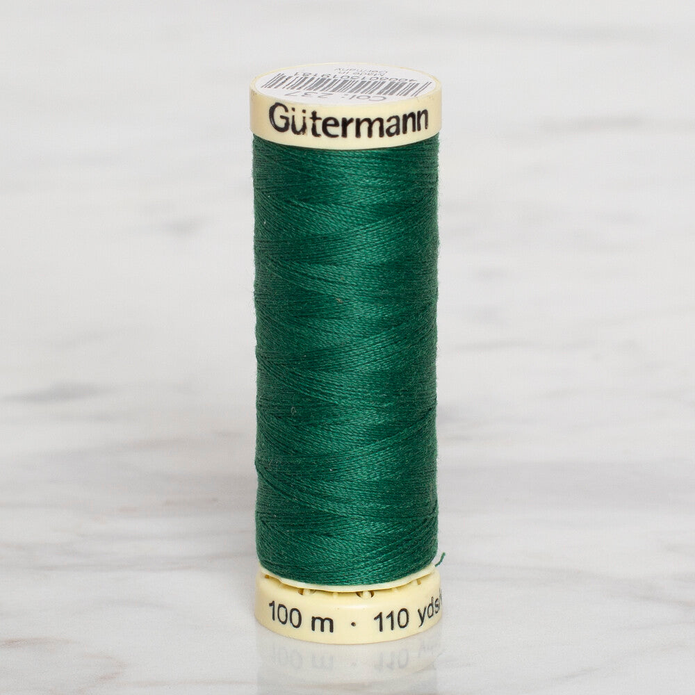 Gütermann Sewing Thread, 100m, Green  - 237