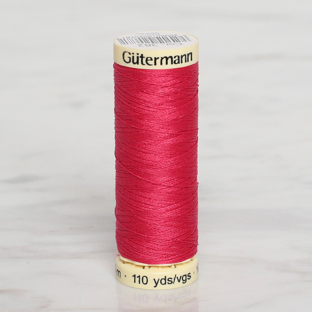 Gütermann Sewing Thread, 100m, Fuchsia - 382
