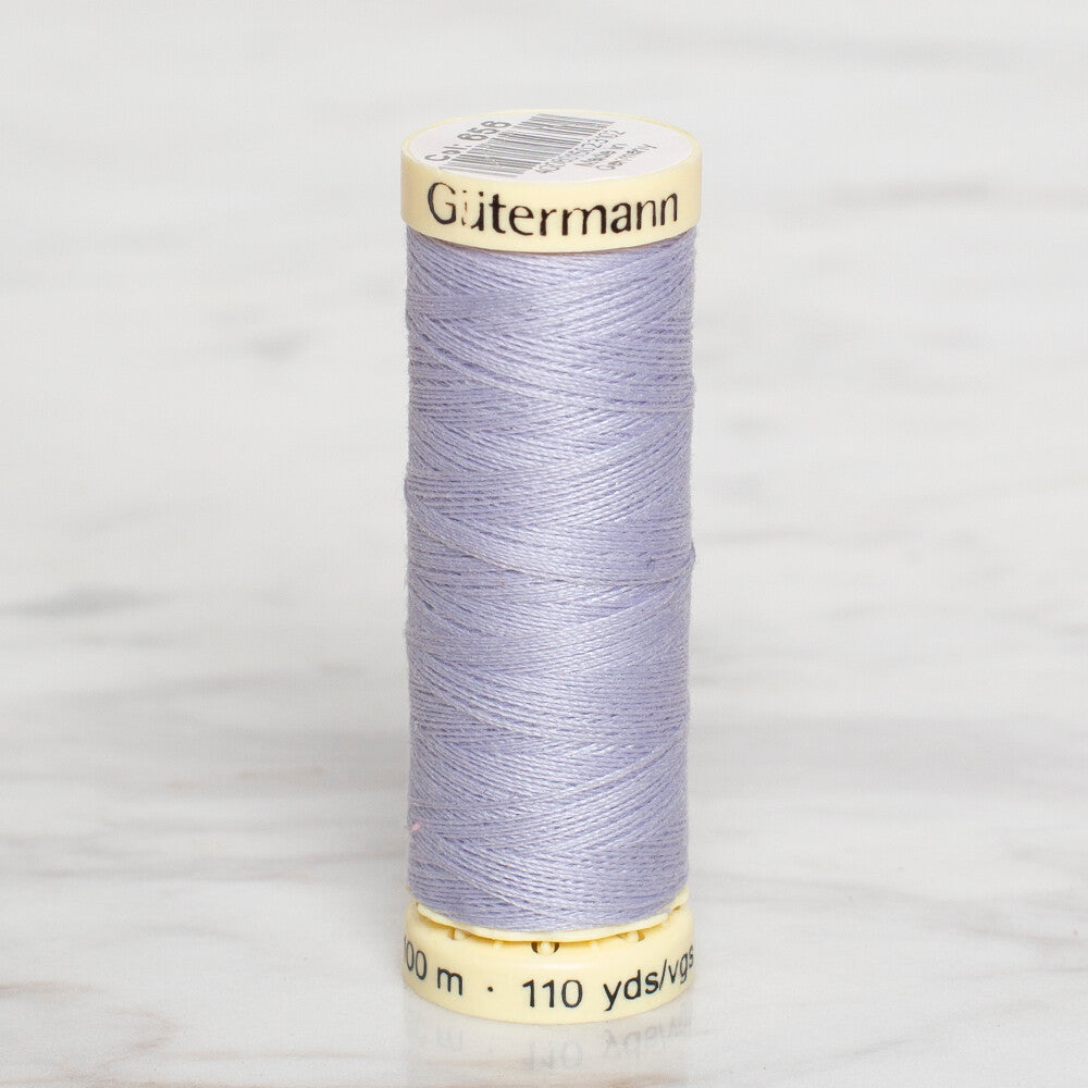 Gütermann Sewing Thread, 100m, Ice Blue - 656