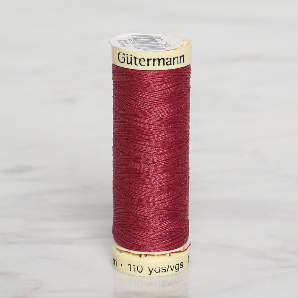 Gütermann Sewing Thread, 100m, Light Claret  - 730