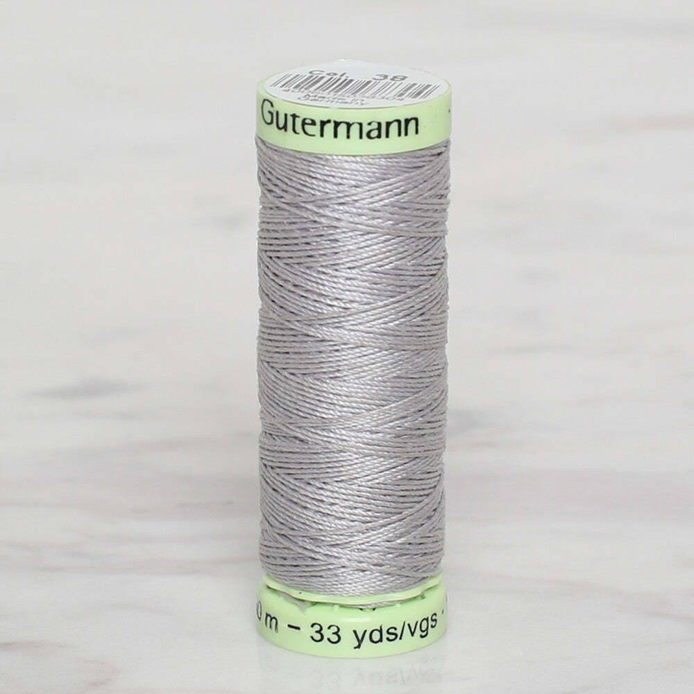 Gütermann Sewing Thread, 30m, Grey - 38