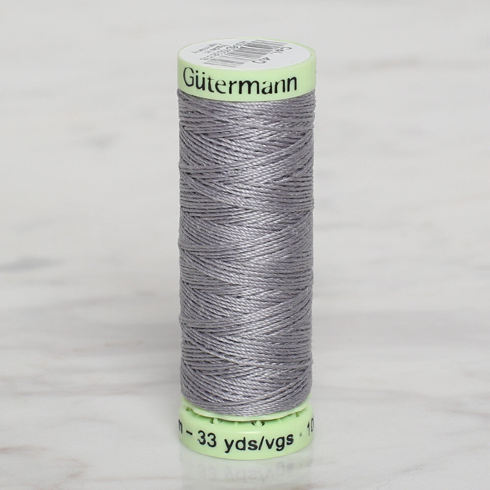 Gütermann Sewing Thread, 30m, Grey - 40