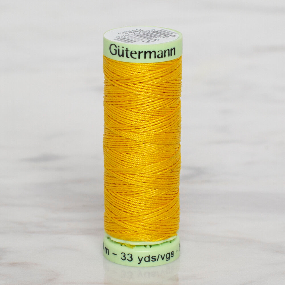 Gütermann Sewing Thread, 100m, Yellow - 106