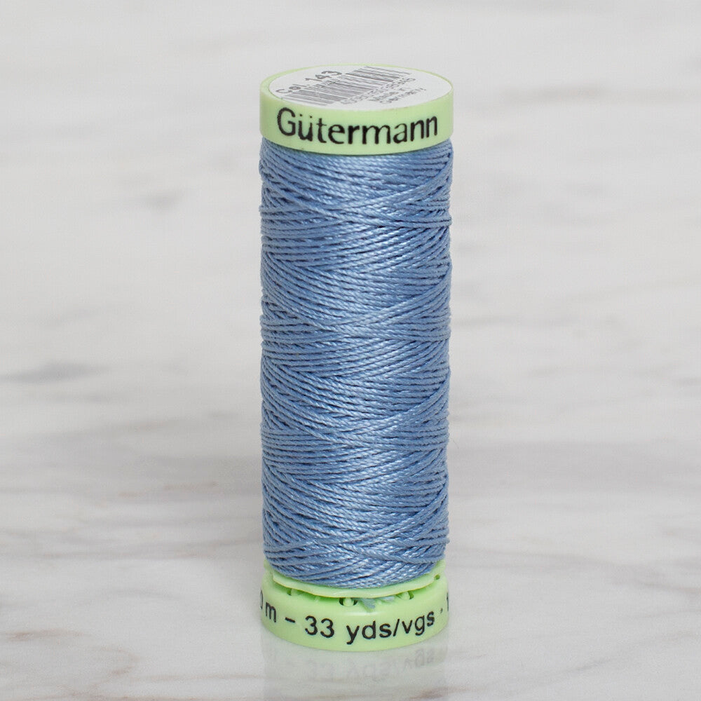 Gütermann Sewing Thread, 30m, Light Blue - 143