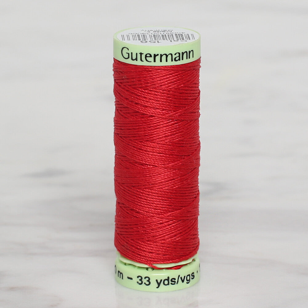 Gütermann Sewing Thread, 30m, Red - 156