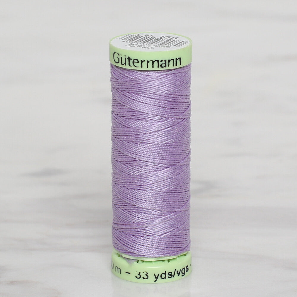 Gütermann Sewing Thread, 30m, Light Lilac - 158