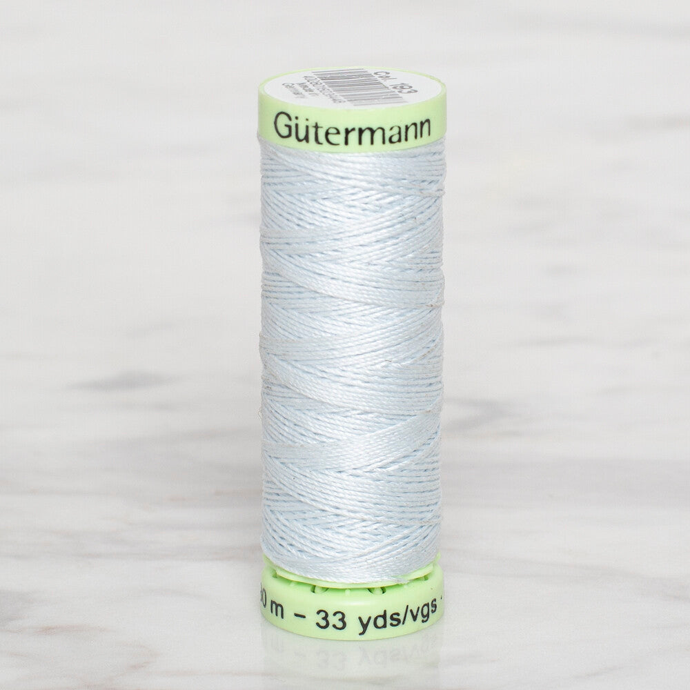 Gütermann Sewing Thread, 30m, Ice Blue - 193