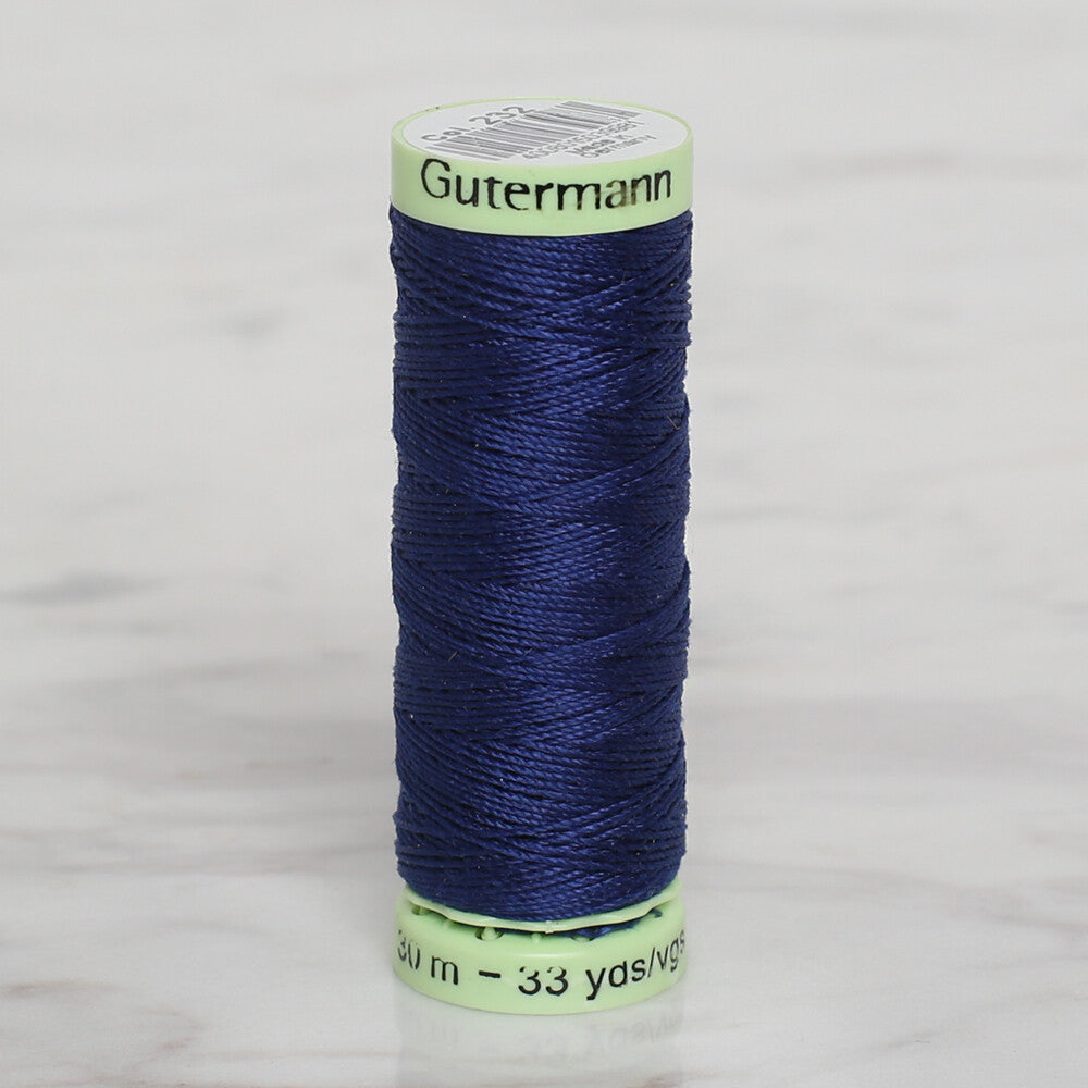 Gütermann Sewing Thread, 30m, Light Navy Blue - 232