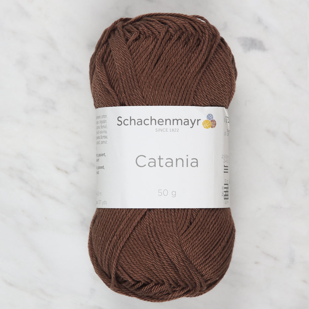 Schachenmayr Catania 50g Yarn, Brown - 9801210-00157