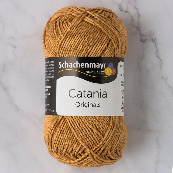 Schachenmayr Catania 50g Yarn, Honey - 9801210-00179