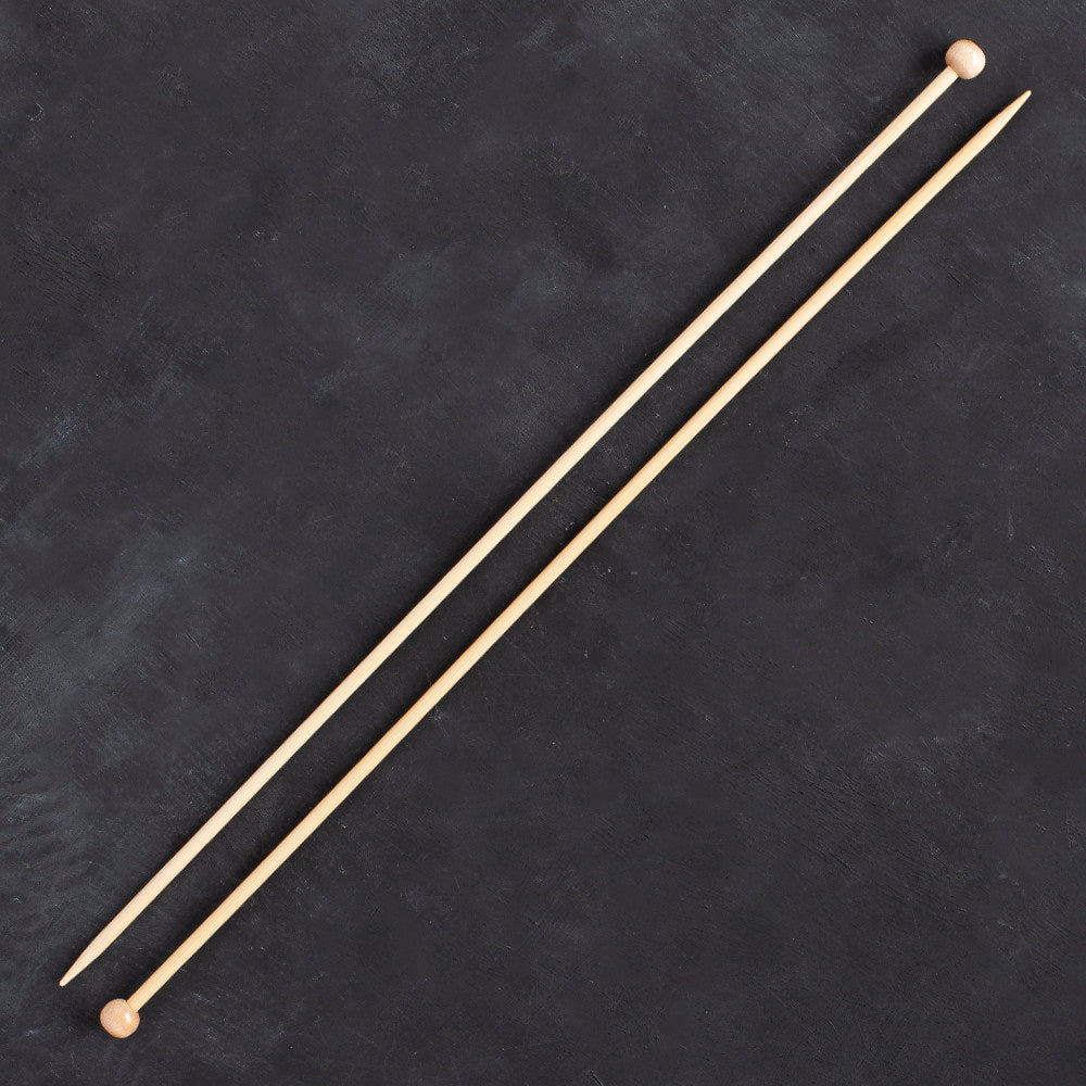 Addi 4mm 35cm Bamboo Jacket Knitting Needles - 500-7/35/4