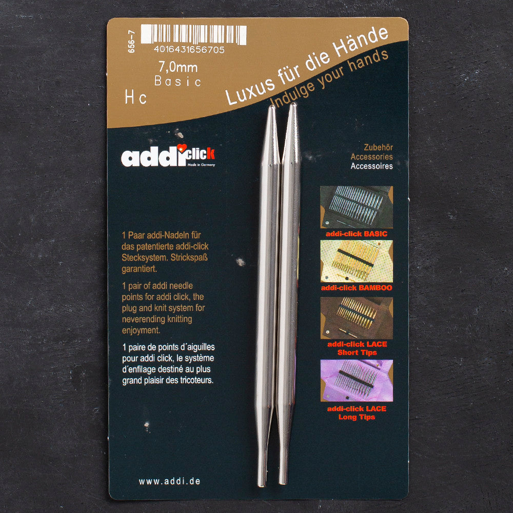 Addi Click 7mm Accessory Basic Tips - 656-7/7