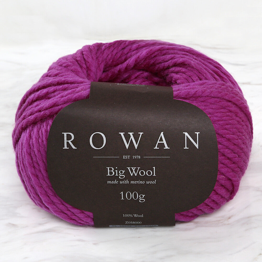 Rowan Big Wool Yarn, Rose - 00079