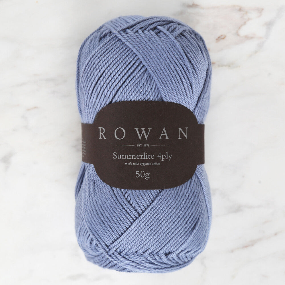 Rowan Summerlite 4Ply Yarn, Blue - 00424