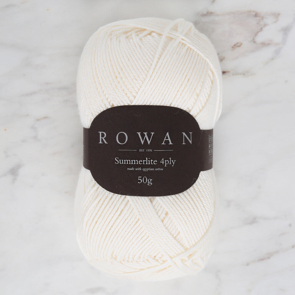 Rowan Summerlite 4Ply Yarn, Cream - 00436