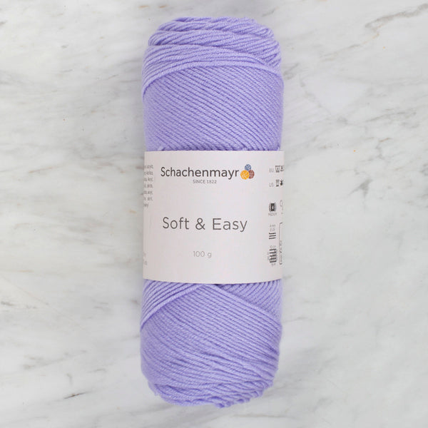 Schachenmayr Fashion Soft Shimmer 25 gr Knitting Yarn, Purple - 9807356 -  00046