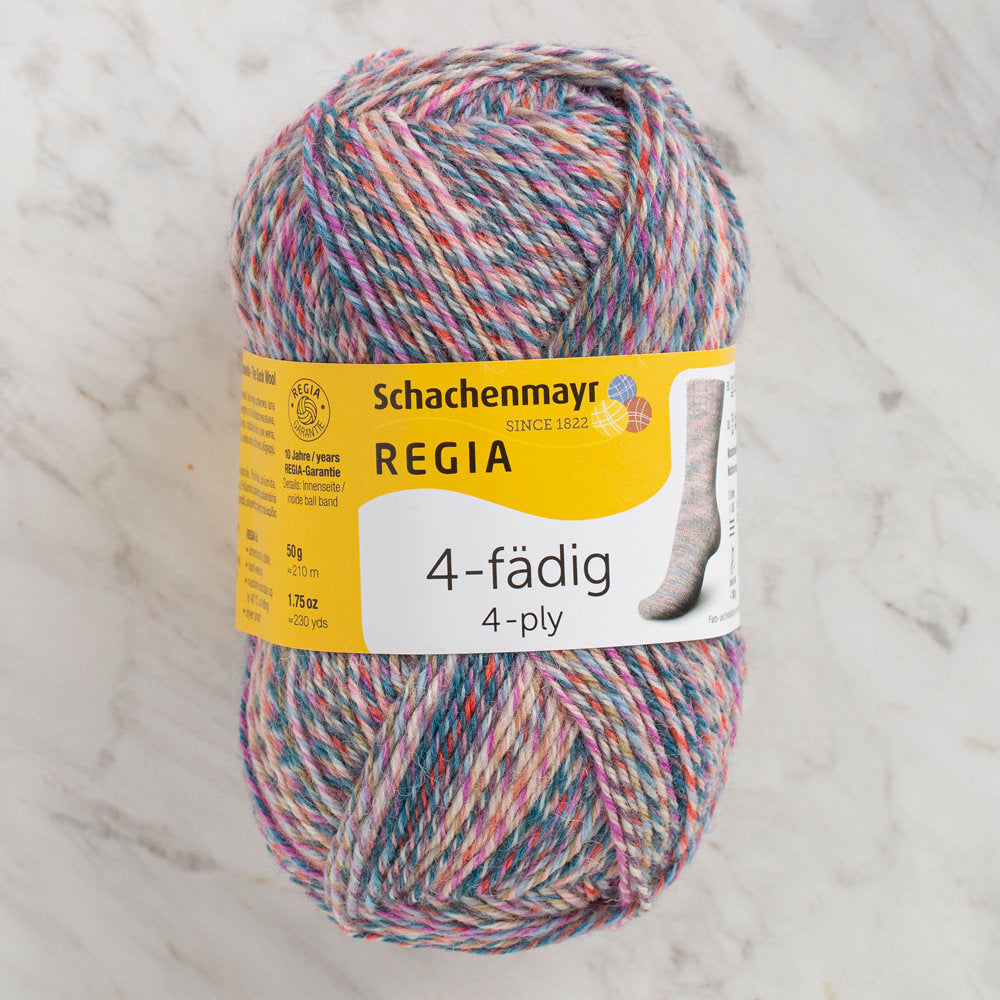Schachenmayr Regia 4-Ply 50gr Color Sock Yarn, Variegated - 02844