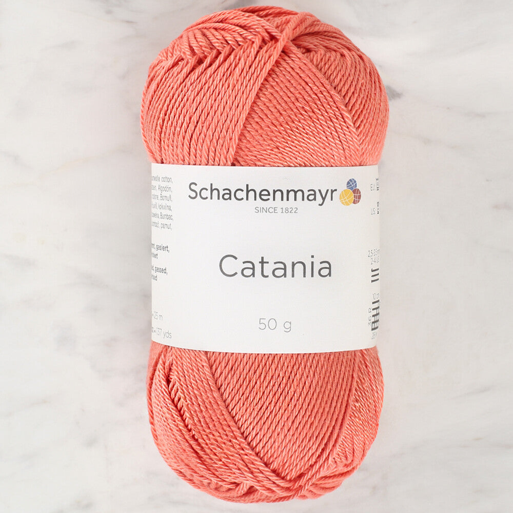 Schachenmayr Catania 50gr Yarn, Orange - 00427