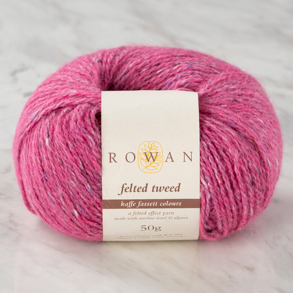 Rowan Felted Tweed Yarn, Pink Bliss - 199