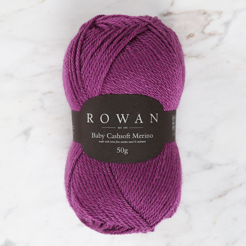 Rowan Baby Cashsoft Merino Yarn, Purple - 00113