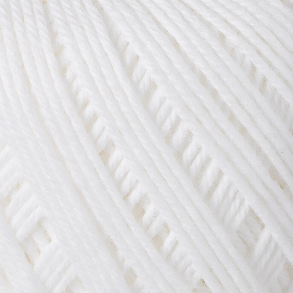 Anchor Baby Pure Cotton 4ply Yarn, White - 01131