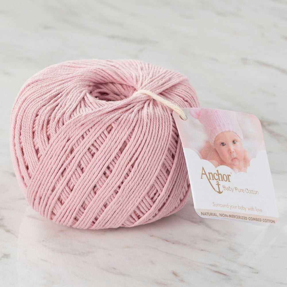 Anchor Baby Pure Cotton 4ply Yarn, Lilac - 00423