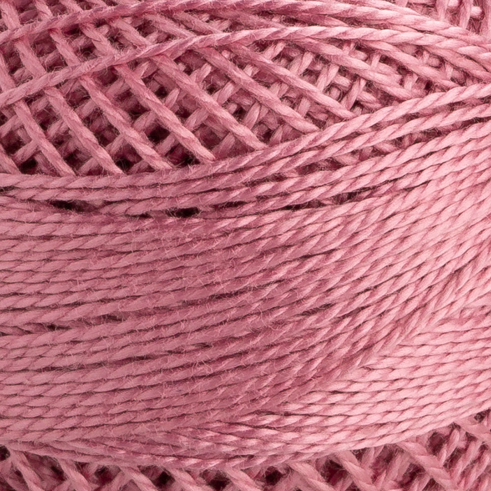 Domino Cotton Perle Size 8 Embroidery Thread (8 g), Dark Lilac - 4598008-01017