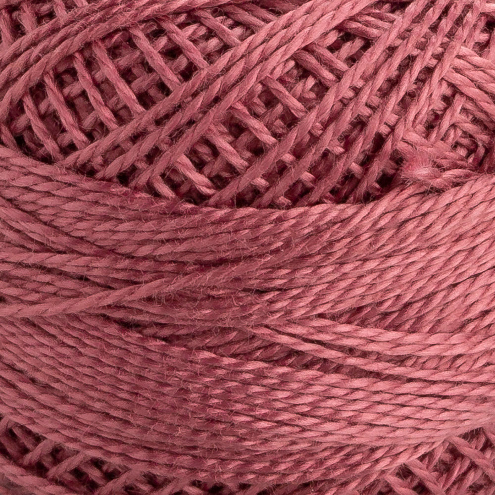 Domino Cotton Perle Size 8 Embroidery Thread (8 g), Purple - 4598008-01018