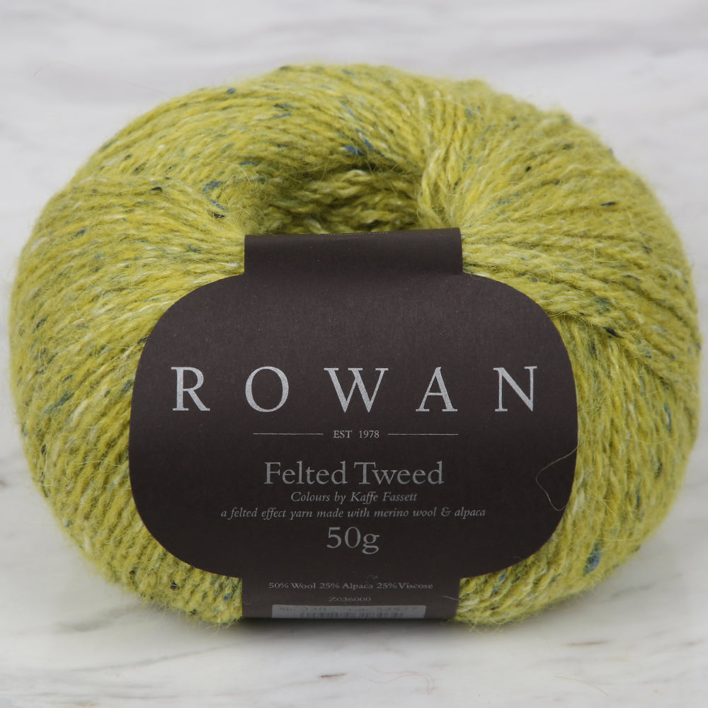 Rowan Felted Tweed Yarn, Green - 220