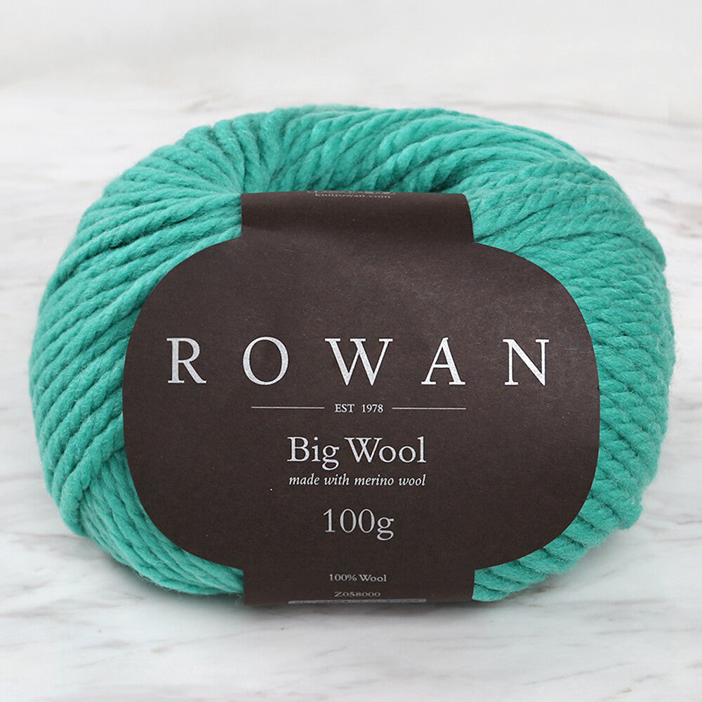 Rowan Big Wool Yarn, Green- 00093