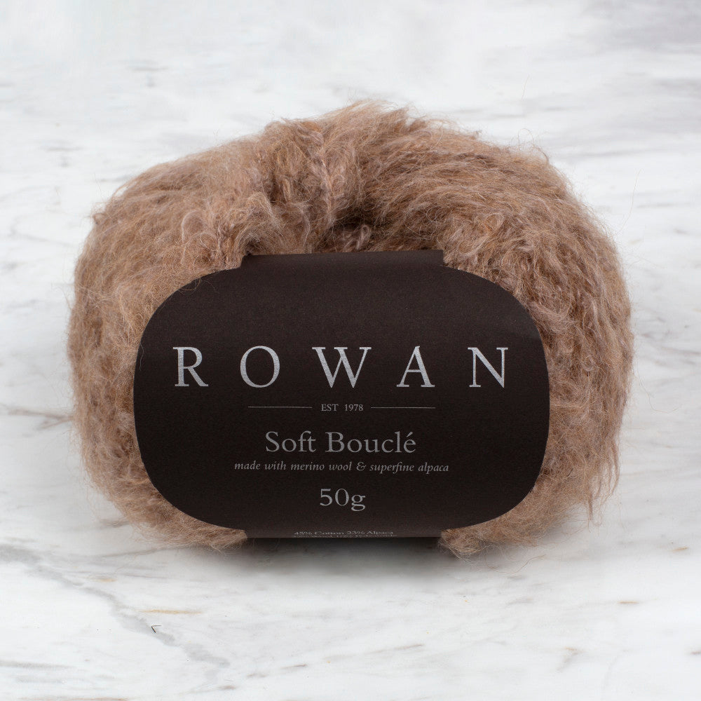 Rowan Soft Boucle Yarn, Biscuit - 608