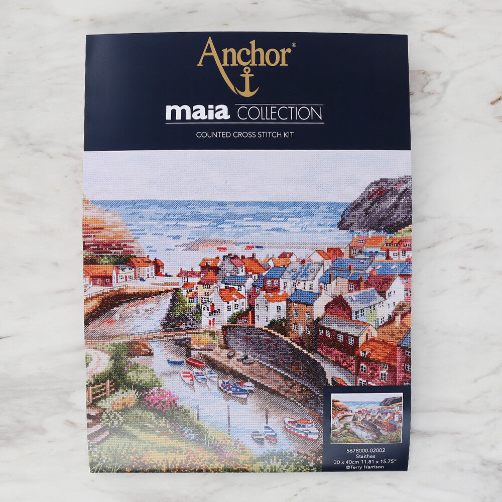 Anchor Maia Cross Stitch Kit 30 x 40cm 11.81 x 15.75" - 5678000-02002
