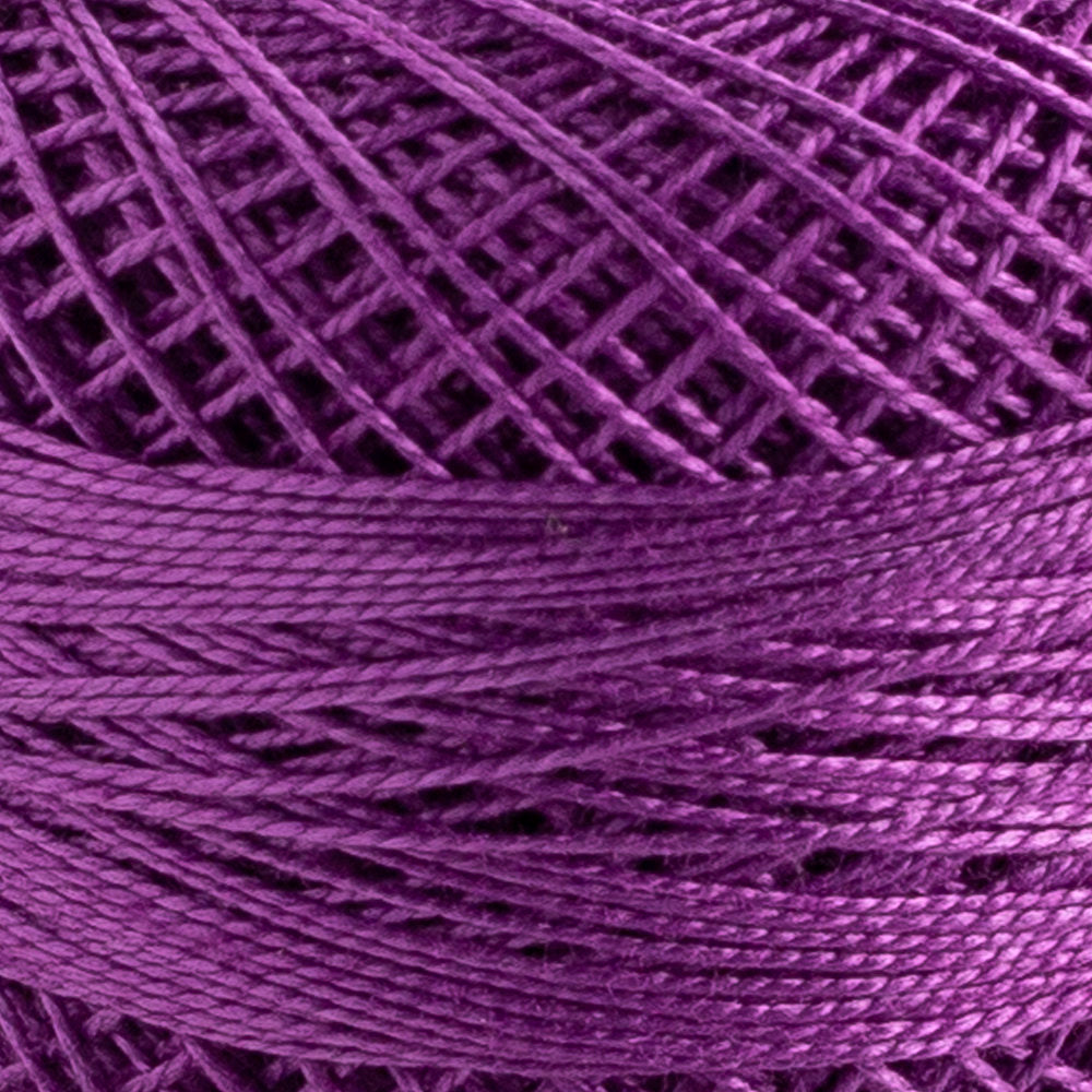 Domino Cotton Perle Size 12 Embroidery Thread (5 g), Purple - 4590012-K0005