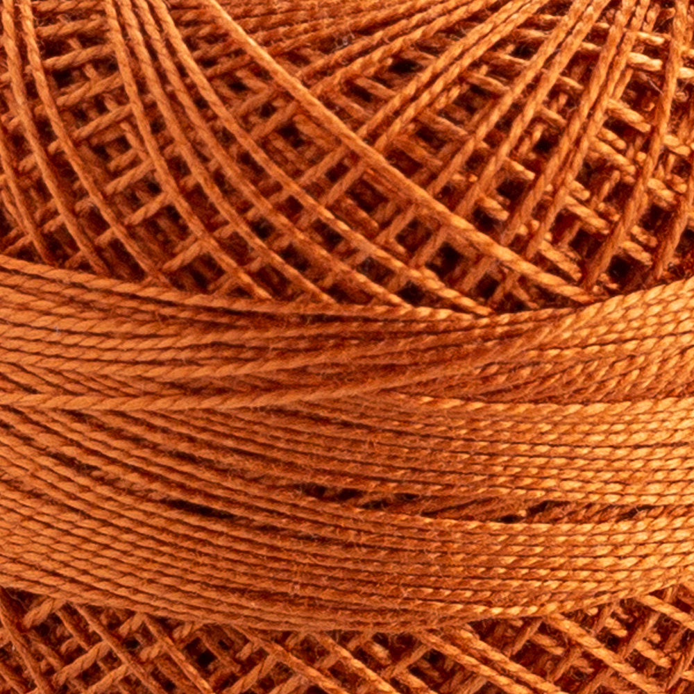 Domino Cotton Perle Size 12 Embroidery Thread (5 g), Brown - 4590012-K0009