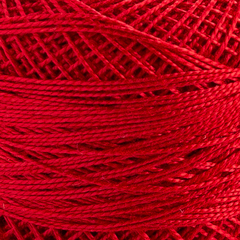 Domino Cotton Perle Size 12 Embroidery Thread (5 g), Red - 4590012-K0016